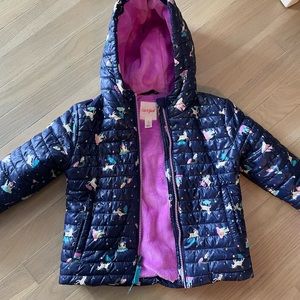 Cat & Jack puffer coat, size 5T